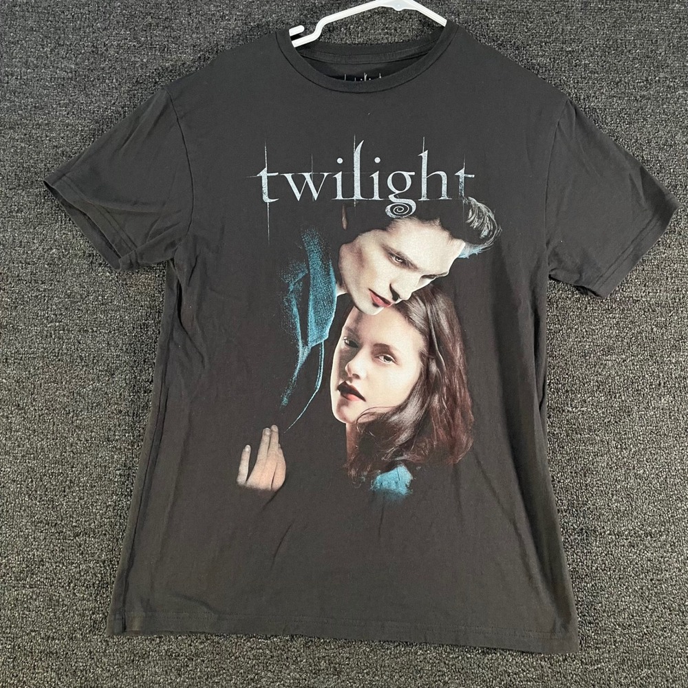 Twilight Saga Graphic T-Shirt Unisex Small Black Good Edward Bella Movie Tee